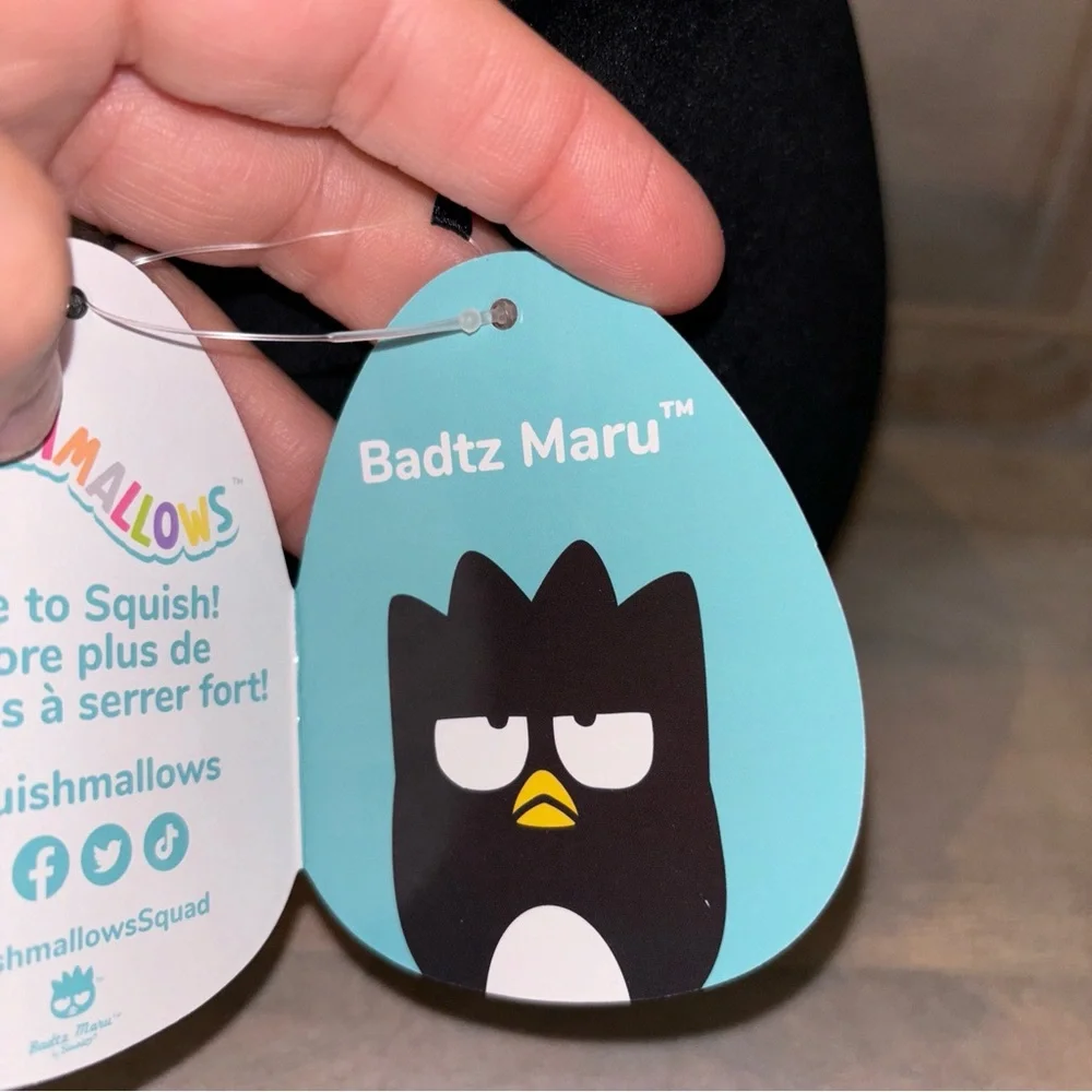 Badtz maru squishmallow hello kitty and friends 8inch‎ new with tag